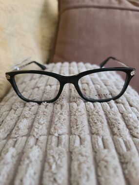 Coach Black Cat-Eye Women's Eyeglass Frames